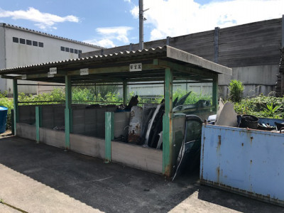 廃棄物分別・廃棄場